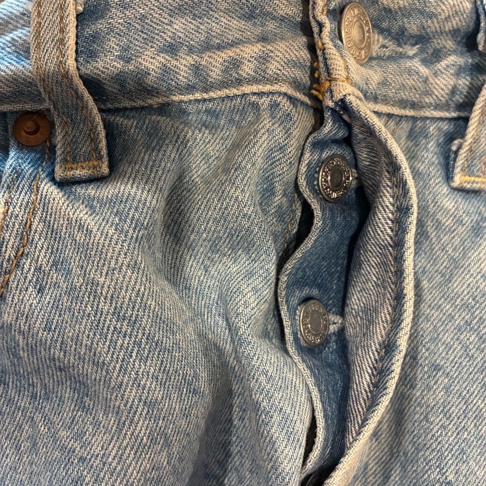 Levi's Jeans Women’s 30 Light Blue Wedgie Straight Ankle High Rise LIKE NEW! - Picture 9 of 11